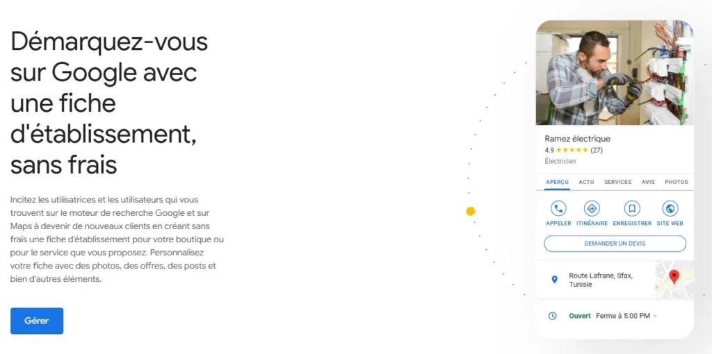 Comment créer et revendiquer sa fiche d'établissement GMB 